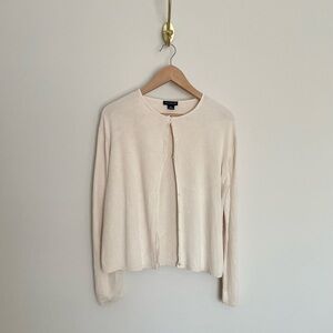 Ann Taylor 100% silk cardigan